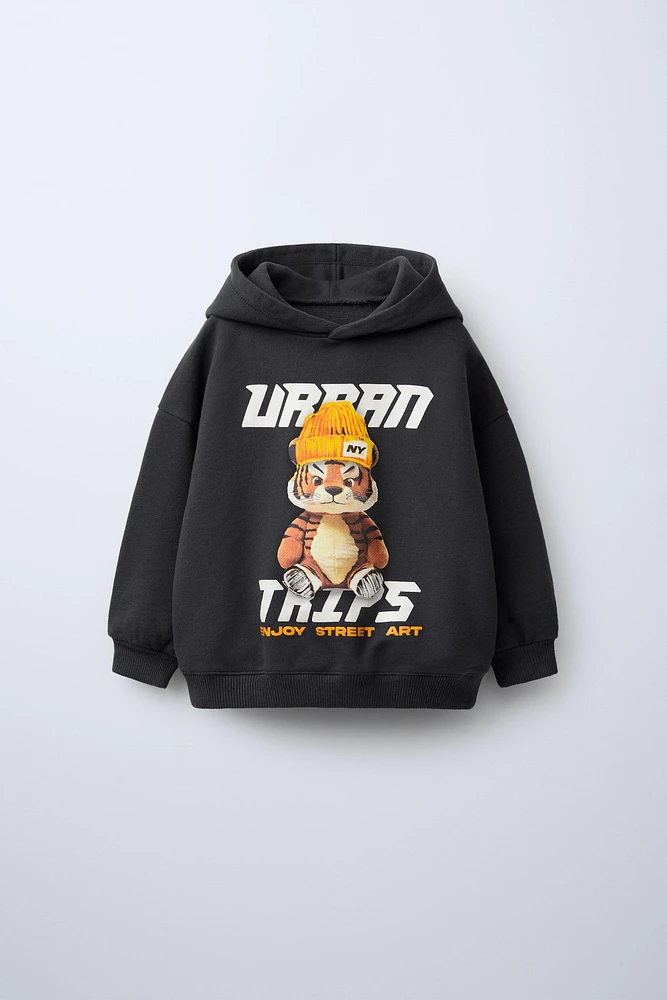 TIGER HOODIE SWEATSHIRT