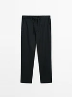 Pantalon de jogging en coton mélang