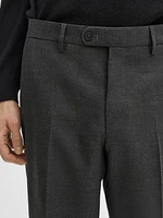 Wool blend smart trousers