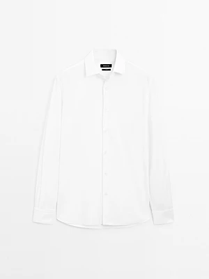 Slim fit non-iron shirt