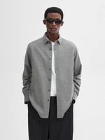 100% cotton houndstooth shirt