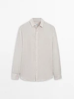 100% linen shirt