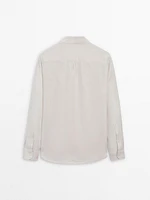 100% linen shirt