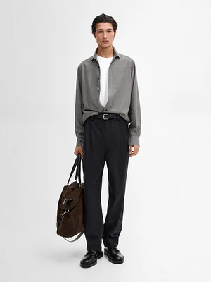 Chemise serge 100 % coton