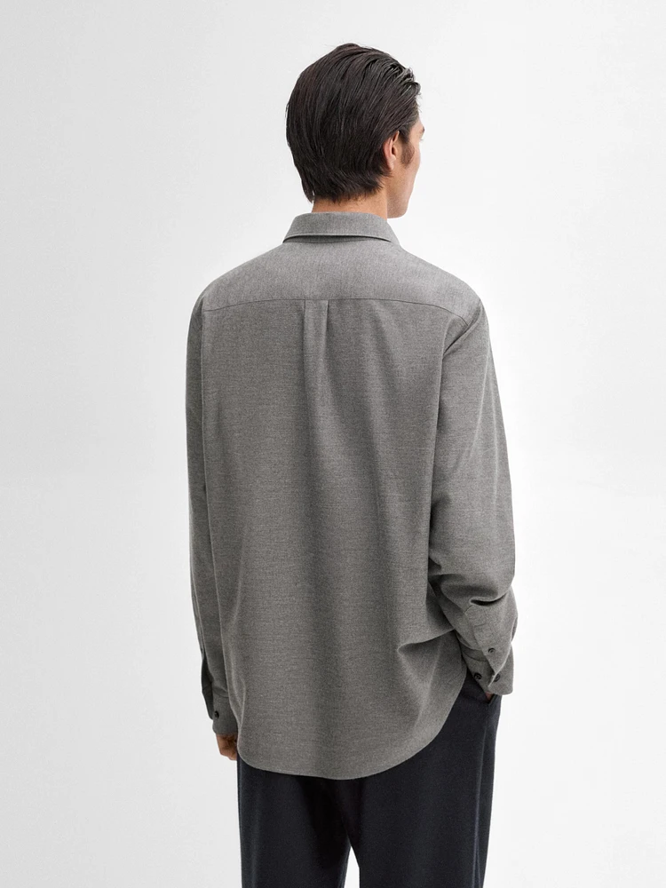 100% cotton twill shirt