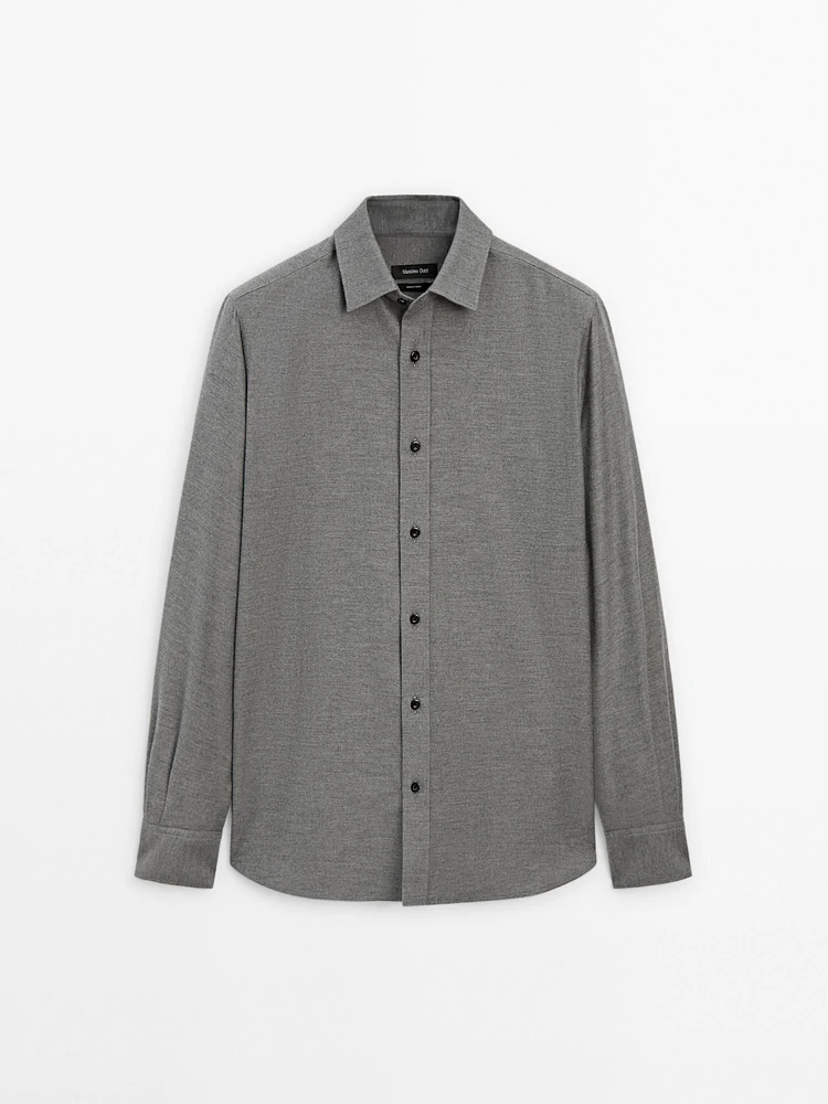 100% cotton twill shirt