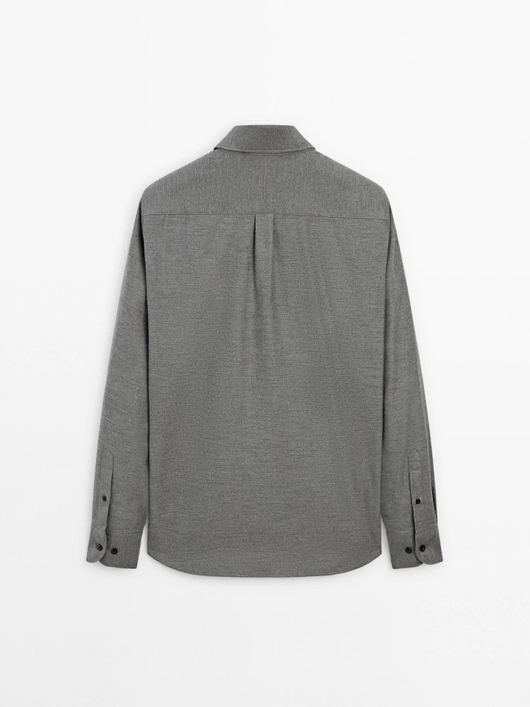 100% cotton twill shirt