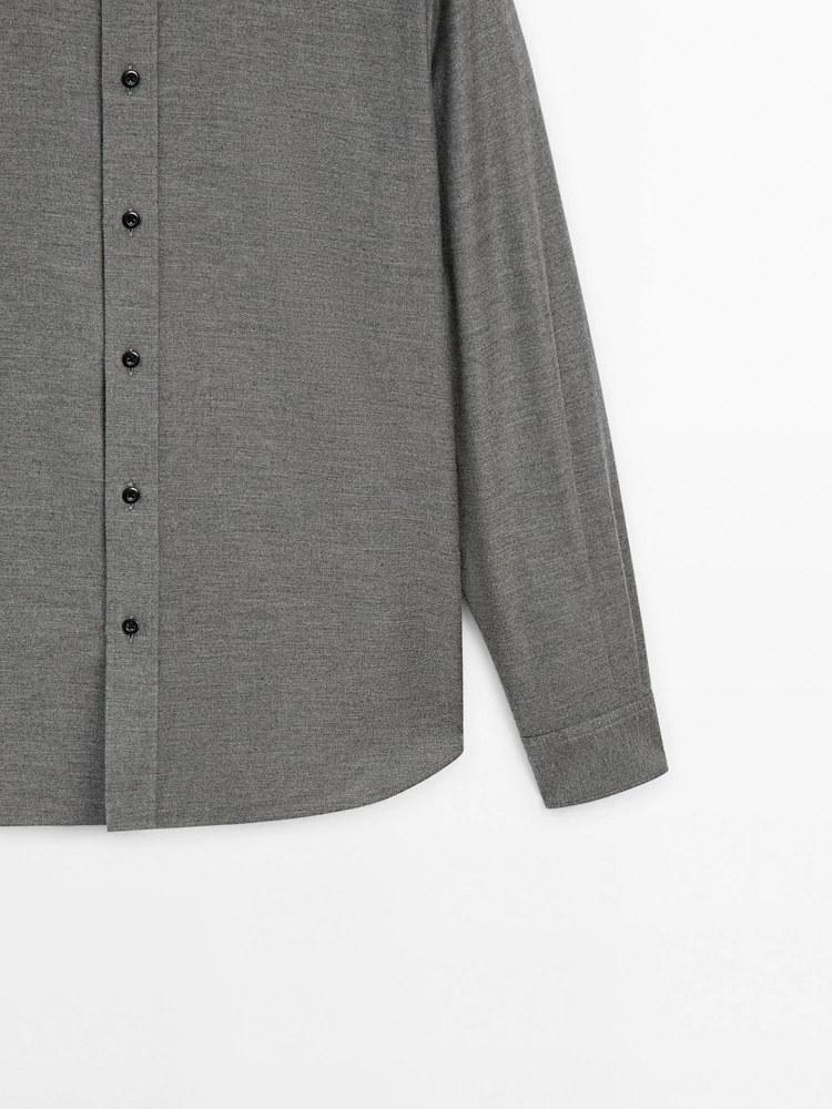 100% cotton twill shirt