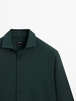 100% cotton twill shirt