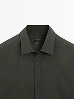 100% cotton poplin shirt