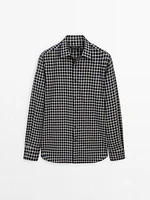 100% cotton check shirt