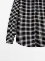 100% cotton check shirt