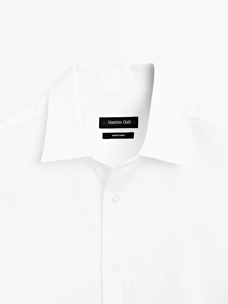 Regular-fit 100% cotton shirt