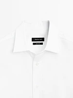 Regular-fit 100% cotton shirt