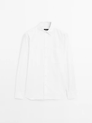 Chemise oxford 100 % coton