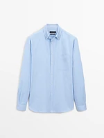 100% cotton Oxford shirt