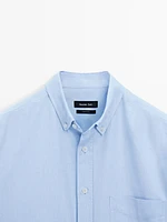 100% cotton Oxford shirt