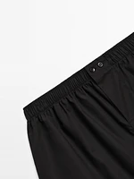 100% cotton poplin boxers