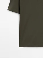 100% cotton short sleeve polo shirt
