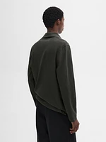 Pull en maille à col camionneur