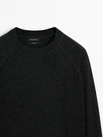 100% wool knit sweater