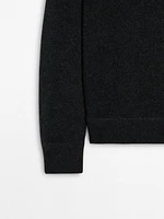 100% wool knit sweater