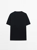 T-shirt en maille 100 % laine mérinos
