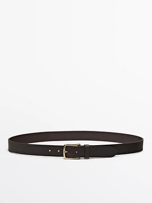 Ceinture en cuir nappa souple