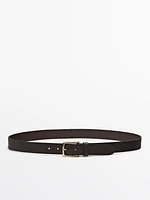 Ceinture en cuir nappa souple