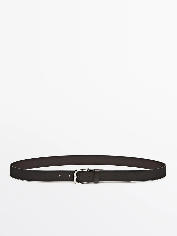 Ceinture soft en cuir nappa