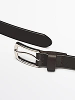 Ceinture soft en cuir nappa