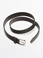 Ceinture soft en cuir nappa