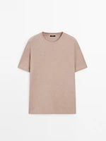 Lightweight linen blend T-shirt