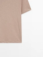 Lightweight linen blend T-shirt