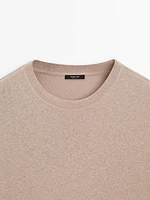 Lightweight linen blend T-shirt