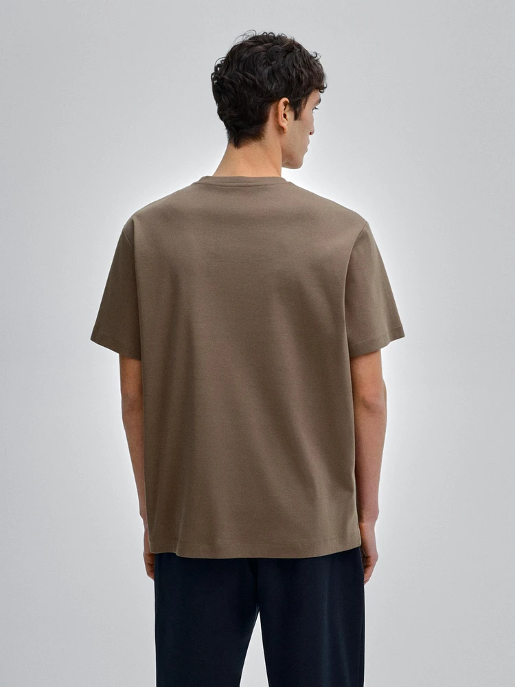 T-shirt 100 % coton mercerisé