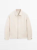 100% linen lightweight jacket