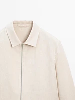 100% linen lightweight jacket