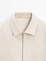 100% linen lightweight jacket