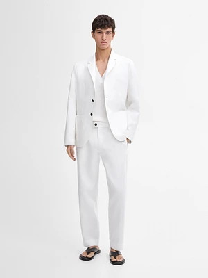 Veste de costume 100 % lin