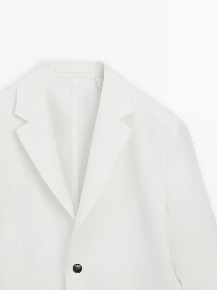 Veste de costume 100 % lin