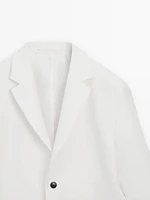 Veste de costume 100 % lin