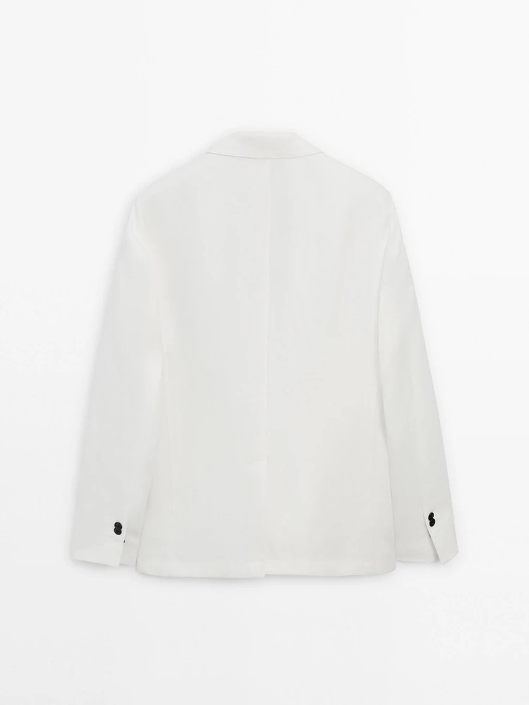 Veste de costume 100 % lin