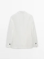 Veste de costume 100 % lin