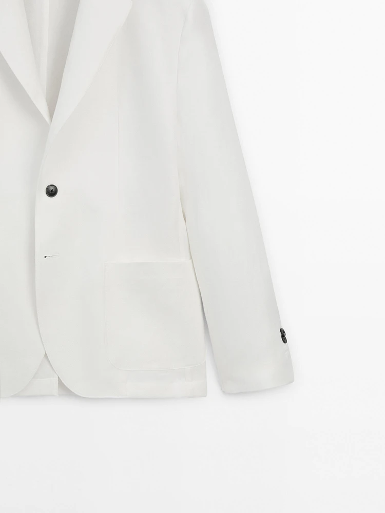 Veste de costume 100 % lin