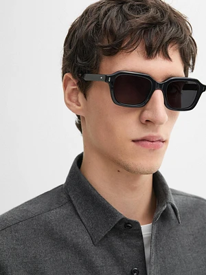 Rectangular sunglasses