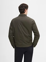 Lightweight zip-up jacket