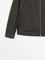 Lightweight zip-up jacket