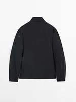 Veste légère avec fermeture Éclair