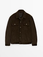 100% cotton corduroy jacket